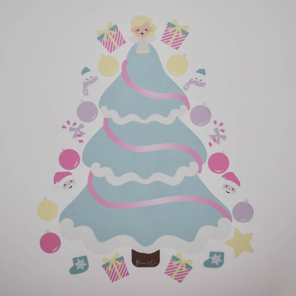 Besos_&_Co_Interactive_Christmas_Tree_Wall_Stickers_for_play